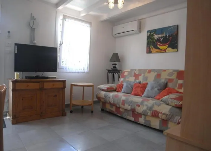 Climatisee 5 Pers A 600m - Terrasse, Bbq, Wifi, Animaux Ok - Fr-1-776-52 度假居 滨海阿热莱斯